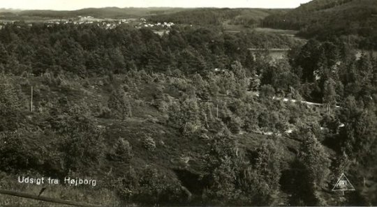 Udsigt fra Hjborg
