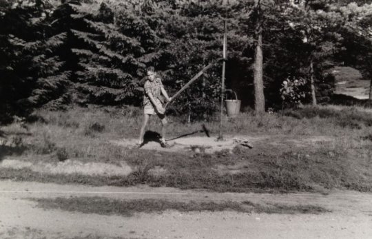 Vandbrønd i Vesterlund (ved nr. 190, 1950erne)